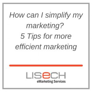 simplify your marketing, lisech digital marketing